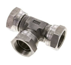Tee Fitting G1 1/4'' Female Stainless steel Hydraulic 150bar (2107.5psi)