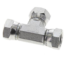 Tee Fitting G3/8'' Female Steel Hydraulic 400bar (5620.0psi)