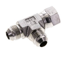 JIC Tee Fitting UNF 3/4''-16 Female x Male Stainless steel 350bar (4917.5psi)