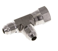 JIC Tee Fitting UNF 1/2''-20 Female x Male Stainless steel 350bar (4917.5psi)