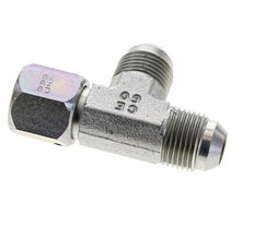 JIC Tee Fitting UNF 3/4''-16 Female x Male Steel 350bar (4917.5psi)