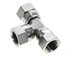 JIC Tee Fitting UNF 1/2''-20 Female Steel 275bar (3863.75psi)