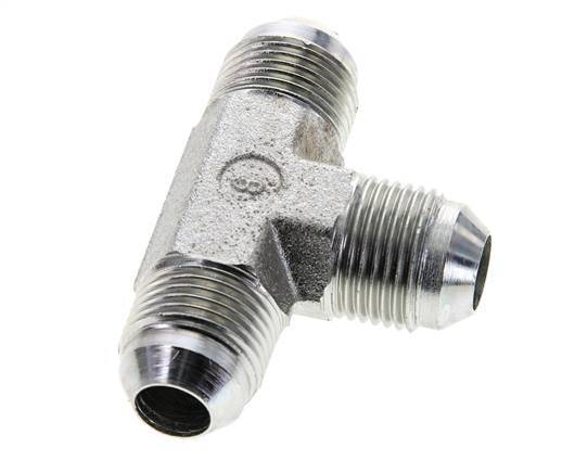 JIC Tee Fitting UNF 3/4''-16 Male Steel 275bar (3863.75psi)
