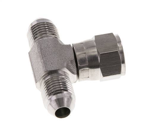 JIC Tee Fitting UNF 1/2''-20 Male x Female Stainless steel 350bar (4917.5psi)