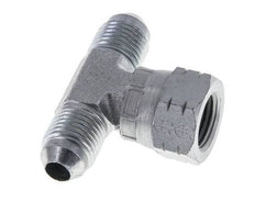 JIC Tee Fitting UNF 1/2''-20 Male x Female Steel 350bar (4917.5psi)