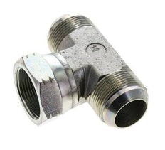 JIC Tee Fitting UN 1-5/8''-12 Male x Female Steel 210bar (2950.5psi)