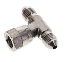 JIC Tee Fitting UNF 7/16''-20 Male x Female Stainless steel 350bar (4917.5psi)