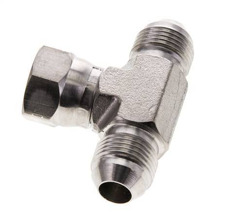 JIC Tee Fitting UNF 3/4''-16 Male x Female Stainless steel 350bar (4917.5psi)