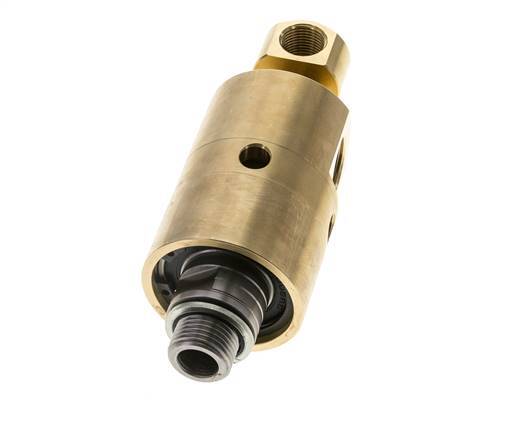 2-Way Rotary Joint G3/8'' - G1/2'' Male Right Hand x Female Brass 50bar (702.5psi)
