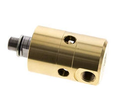 Rotary Joint G1/4'' Female x G1/4'' Male Left Hand Brass 50bar (702.5psi)
