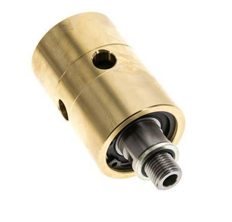 Rotary Joint G1/4'' Female x G1/4'' Male Brass 50bar (702.5psi) Abrasive Media