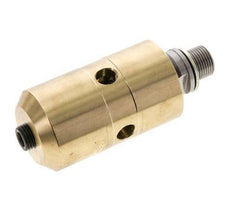 Rotary Joint G3/8'' Female x G3/8'' Male Left Hand Brass 50bar (702.5psi) Abrasive Media