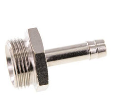 G 3/4'' Male x 9mm Nickel plated Brass Hose barb 16 Bar [2 Pieces]