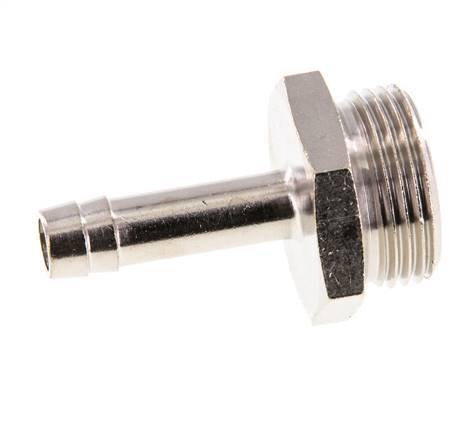 G 3/4'' Male x 9mm Nickel plated Brass Hose barb 16 Bar [2 Pieces]