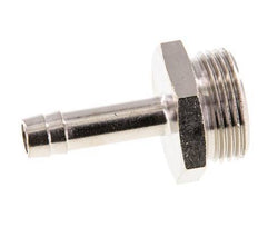 G 3/4'' Male x 9mm Nickel plated Brass Hose barb 16 Bar [2 Pieces]