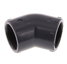 PVC 45deg Elbow Fitting Socket 25x33mm [2 Pieces]