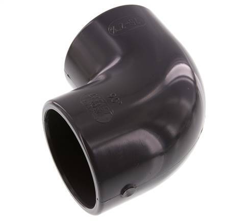 PVC 90deg Elbow Fitting Socket 75x89mm