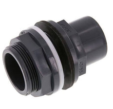 PVC Bulkhead Fitting Socket 40x50mm