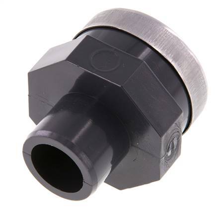 PVC Fitting Male Socket 25mm x Female Rp 1'' [2 Pieces]