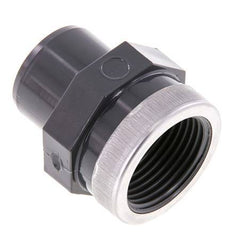 PVC Fitting Male Socket 32mm x Female Rp 1'' [2 Pieces]