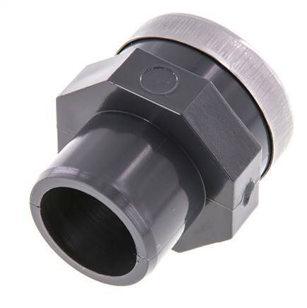 PVC Fitting Male Socket 32mm x Female Rp 1'' [2 Pieces]