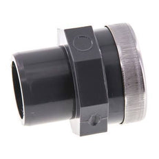 PVC Fitting Male Socket 32mm x Female Rp 1'' [2 Pieces]