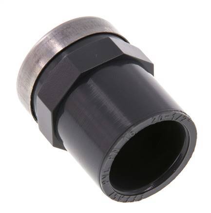 PVC Fitting Female Socket 20mm x Female Rp 1/2'' [2 Pieces]