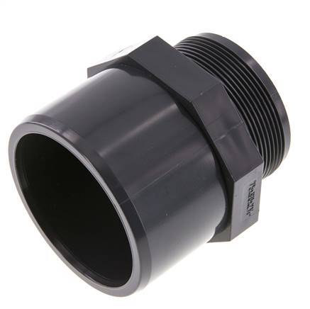 PVC Fitting Female Socket 75x90mm x Male G 2-1/2'' | Tameson.com