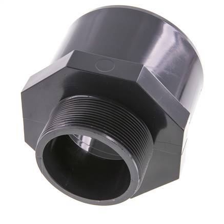 PVC Fitting Female Socket 90x110mm x Male G 2-1/2''