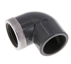 PVC 90deg Elbow Fitting Female Socket 32x42mm x Female Rp 1''