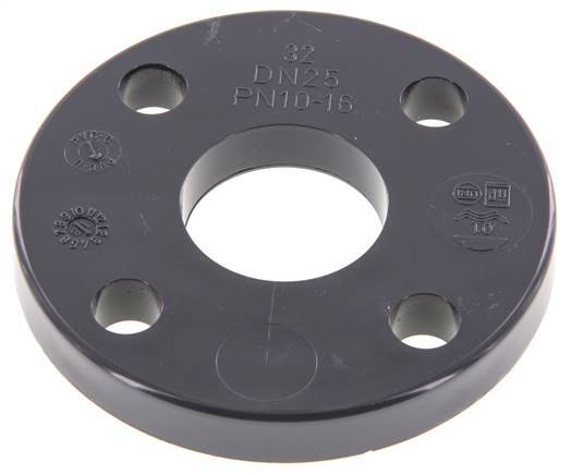PVC Flange DN25 32mm [2 Pieces]