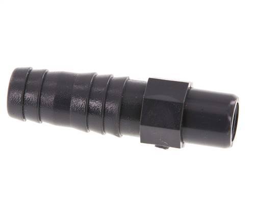 PVC Fitting Socket 16mm with Hose Barb 16mm (5/8'') [5 Pieces]