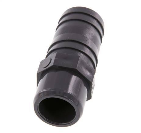 PVC Fitting Socket 32mm with Hose Barb 32mm (1 1/4'') [5 Pieces]