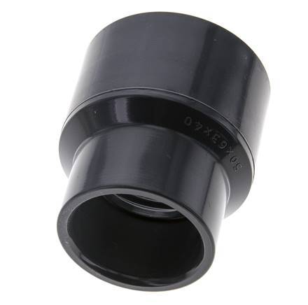 PVC Reducing Adaptor 50 to 40mm [2 Pieces]