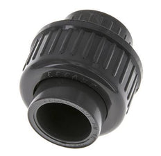 PVC Union Fitting Female Socket 20mm x Female Rp 1/2'' FKM