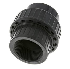 PVC Union Fitting Female Socket 63mm x Female Rp 2'' FKM