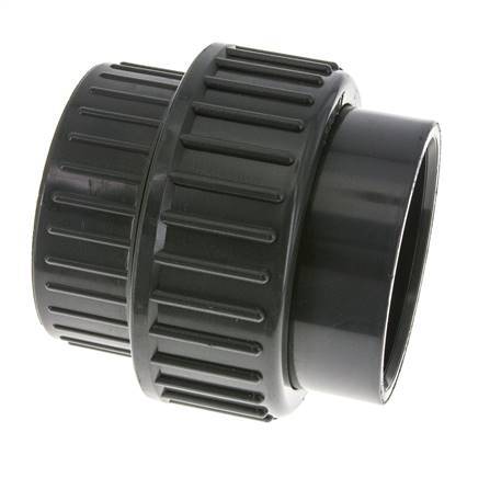 PVC Union Fitting Female Socket 90mm x Female Rp 3'' EPDM