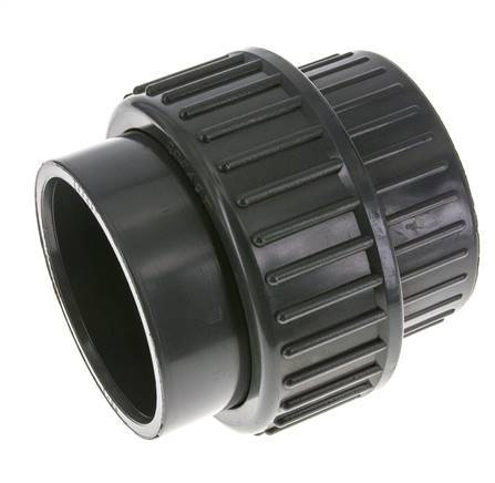 PVC Union Fitting Female Socket 90mm x Female Rp 3'' EPDM