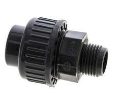PVC Union Fitting Female Socket 20mm x Male R 1/2'' EPDM