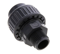 PVC Union Fitting Female Socket 20mm x Male R 1/2'' FKM