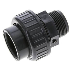 PVC Union Fitting Female Socket 40mm x Male R 1 1/4'' FKM