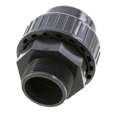 PVC Union Fitting Female Socket 50mm x Male R 1-1/2'' FKM