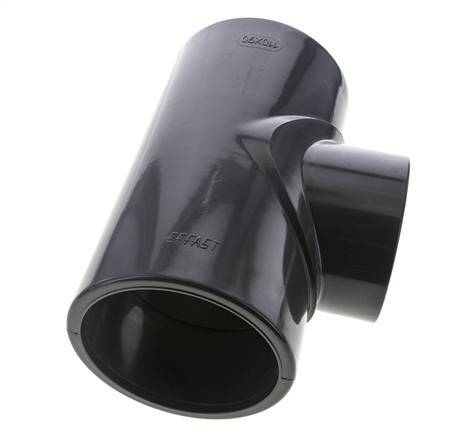 PVC Reducing Tee Fitting Socket 110 to 90mm