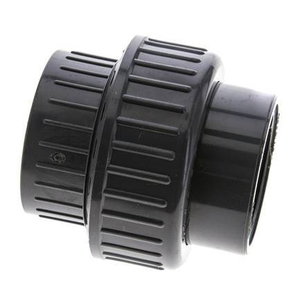 PVC Union Fitting Female Rp 1-1/2'' EPDM