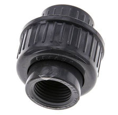 PVC Union Fitting Female Rp 1/2'' FKM