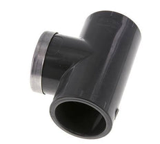 PVC Tee Fitting Female Socket 40mm x Female Rp1-1/4''