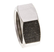 19mm (G3/4'') Nickel-plated Brass Union Nut L13.5mm [2 Pieces]