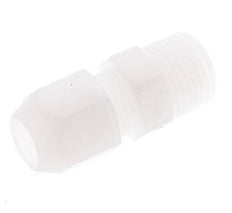 4x6mm & R1/8'' PP Elbow Hose Fitting with Male Threads 10bar/145psi [2 Pieces]