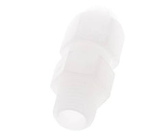2x4mm & R1/8'' PP Elbow Hose Fitting with Male Threads 10bar/145psi [2 Pieces]