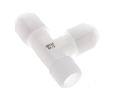 8x10mm PVDF Elbow Hose Fitting 10bar/145psi
